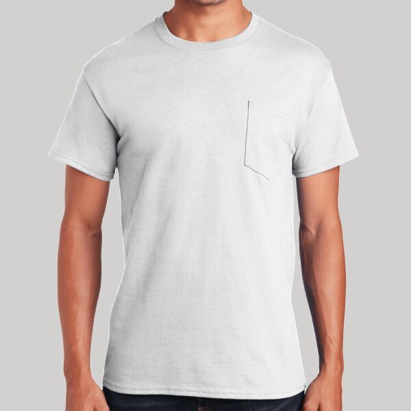 Ultra Cotton ® 100% US Cotton T Shirt with Pocket Thumbnail