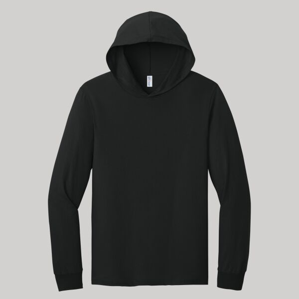 Classics Unisex Cotton Long Sleeve Hooded T Shirt Thumbnail