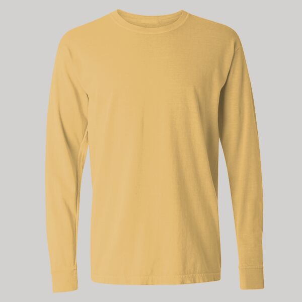 Garment-Dyed Heavyweight Long Sleeve T-Shirt Thumbnail