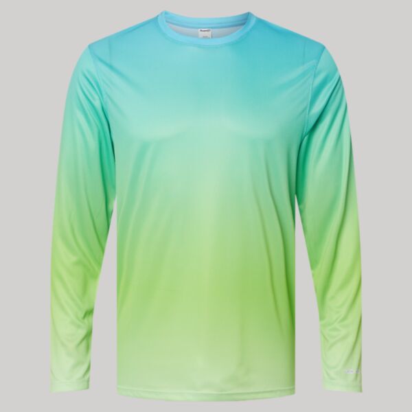 Barbados Performance Pin Dot Long Sleeve T-Shirt Thumbnail